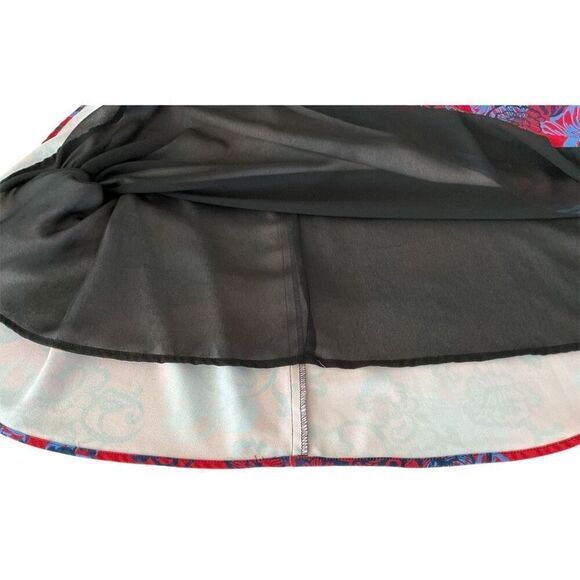 ANTHROPOLOGIE HD in Paris Colorful Mid-Length Tailored Dress  14 - Picture 6 of 7